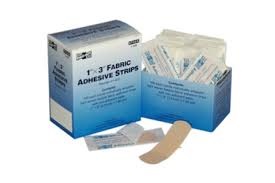 Individually Wrapped Fabric Bandages</BR>1